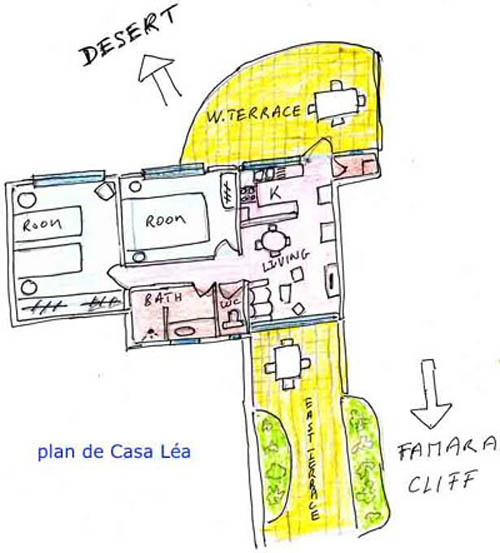 Plan von Casa Léa