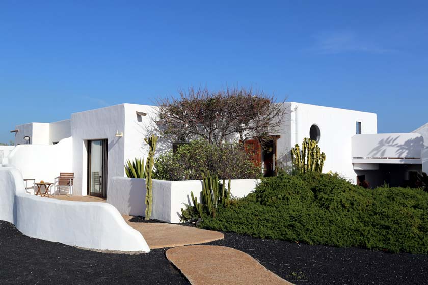 Lanzarote, Casa Dominique - außerhalb