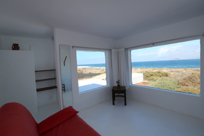 Lanzarote, Casa Dominique: Der kleine Salon von einem der Zimmer  