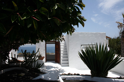 Lanzarote, Casa Dominique - Zimmer exterieur gesehen