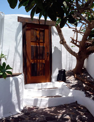 Casa Dominique: Puerta de una habitación