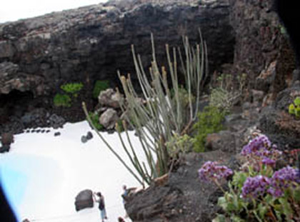 Lanzarote: Los Jameos del Agua:exterior