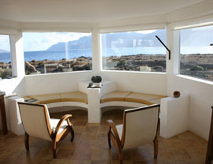 Casa Dominique: La sala panoramica