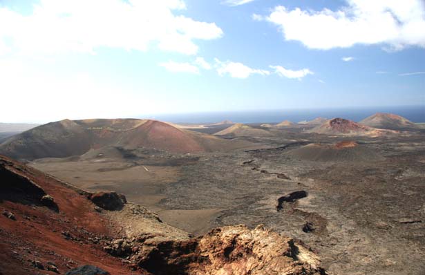 Lanzarote, Timanfaya, la rottura di Timanfaya