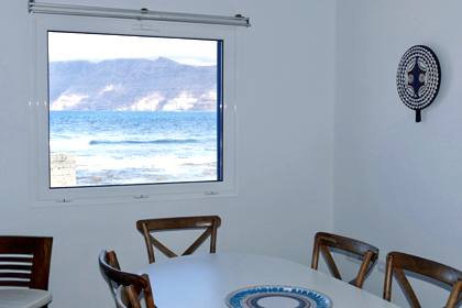 Casa del pueblo: The dining room