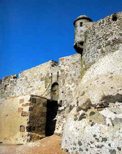 Lanzarote: Castillo de Guanapay: bridge