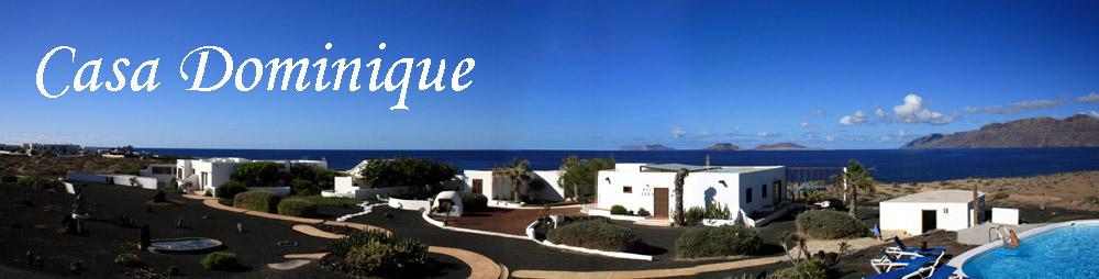 Casa Dominique on the Famara cliff